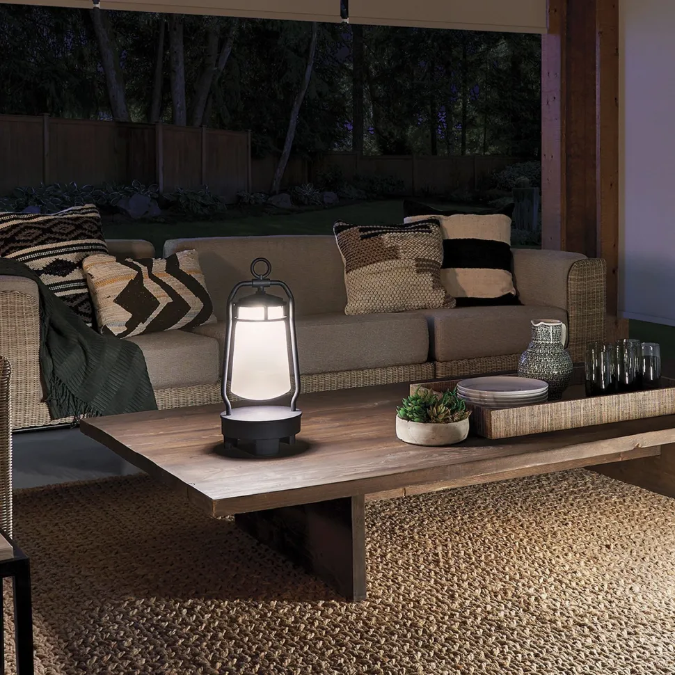 Tragbare LED Außenleuchte Smart Home mit Lautsprecher