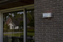 Up Down Außenleuchte Metall in Zink 25 cm IP54 GU10