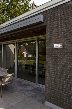 Up Down Außenleuchte Metall in Zink 25 cm IP54 GU10