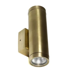 Up Down Leuchte Außen Messing massiv IP64 rostfrei