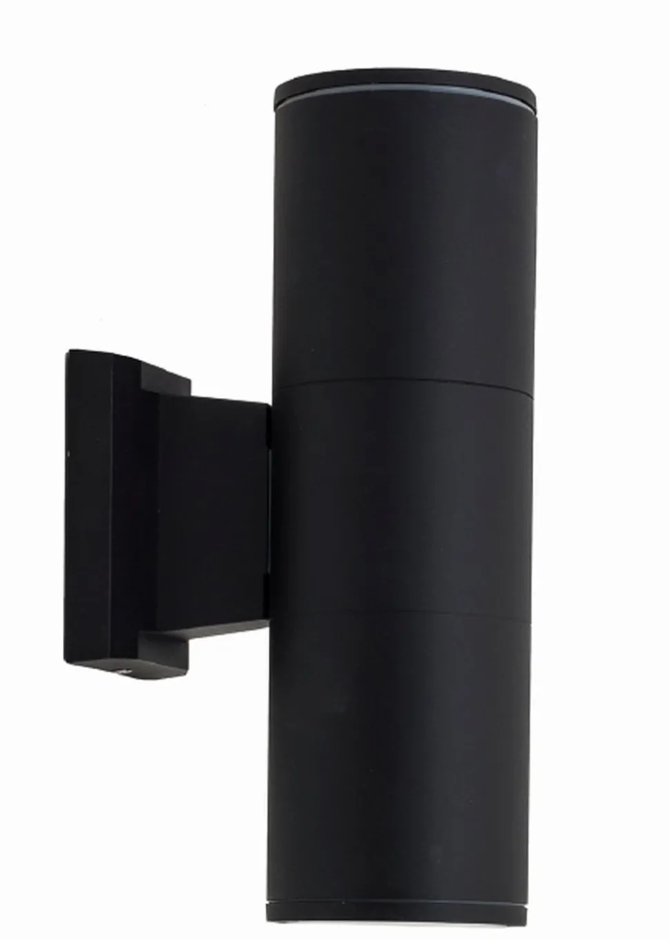 Up Down Leuchte außen Schwarz IP54 Aluminium E27