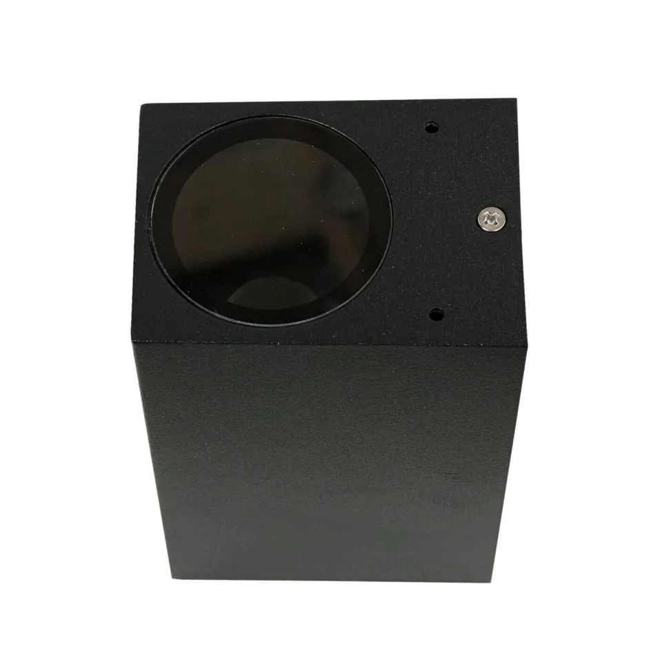 Up Down Leuchte Außen Wandlampe Strahler Schwarz Antik AALBORG Außenwandleuchte