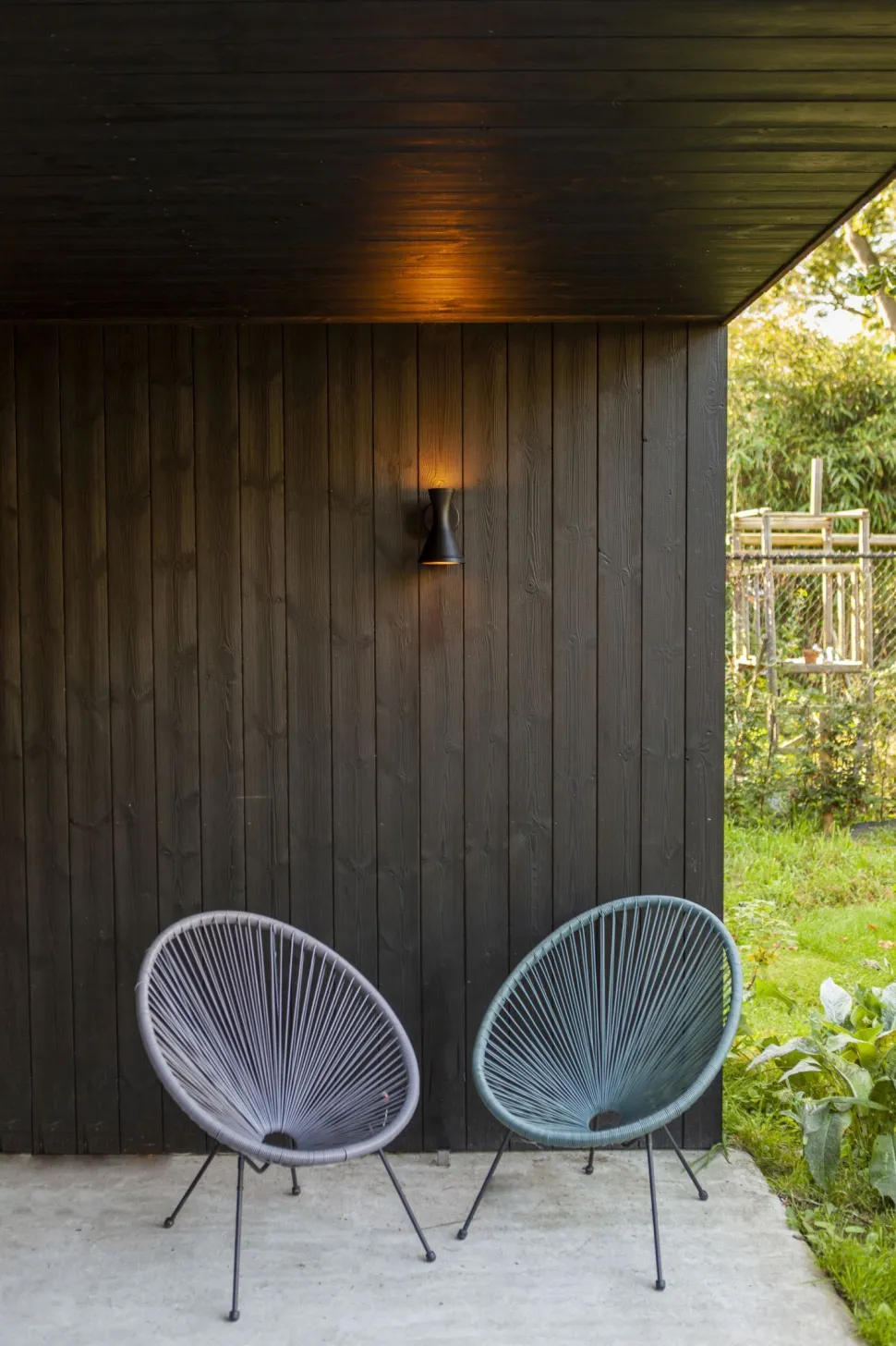 Up Down Wandlampe Aluminium Schwarz GU10 IP44 blendarm