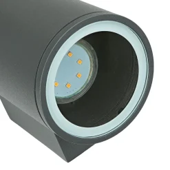 Up Down Wandleuchte Außen Anthrazit Aluminium IP54