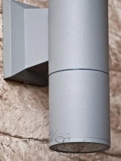 Up&Downstrahler Aussenleuchte in grau