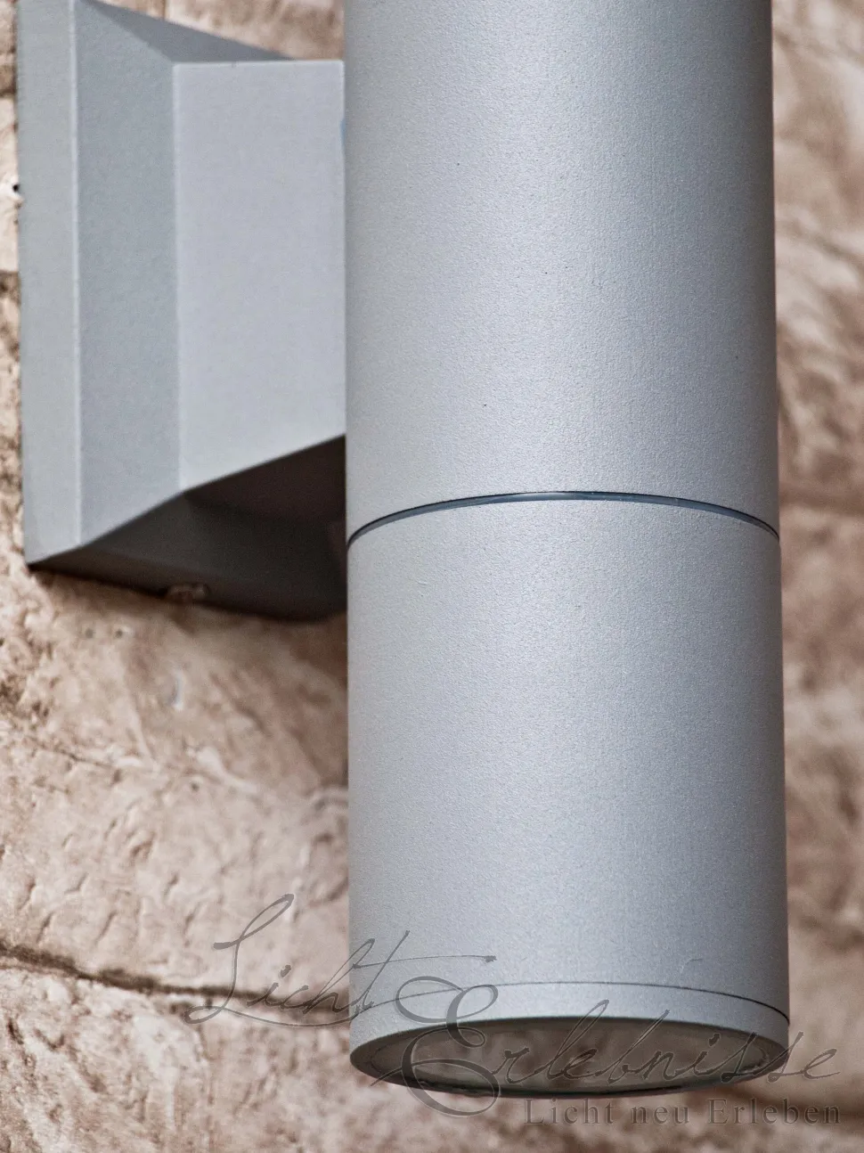 Up&Downstrahler Aussenleuchte in grau
