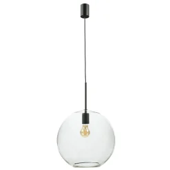 Verstellbare Pendelleuchte Glas Ø 36 cm E27 DARON