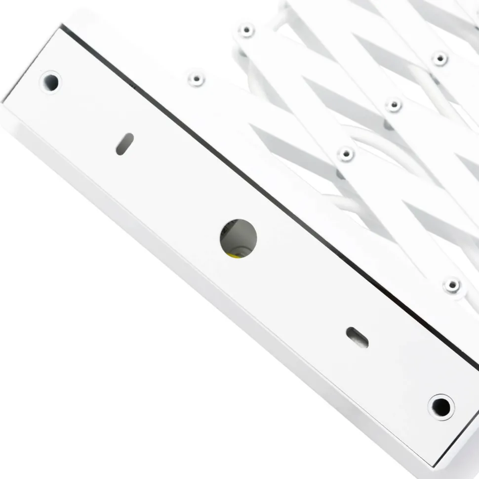 Verstellbare Wandlampe Weiß mit Auszug HARMONY