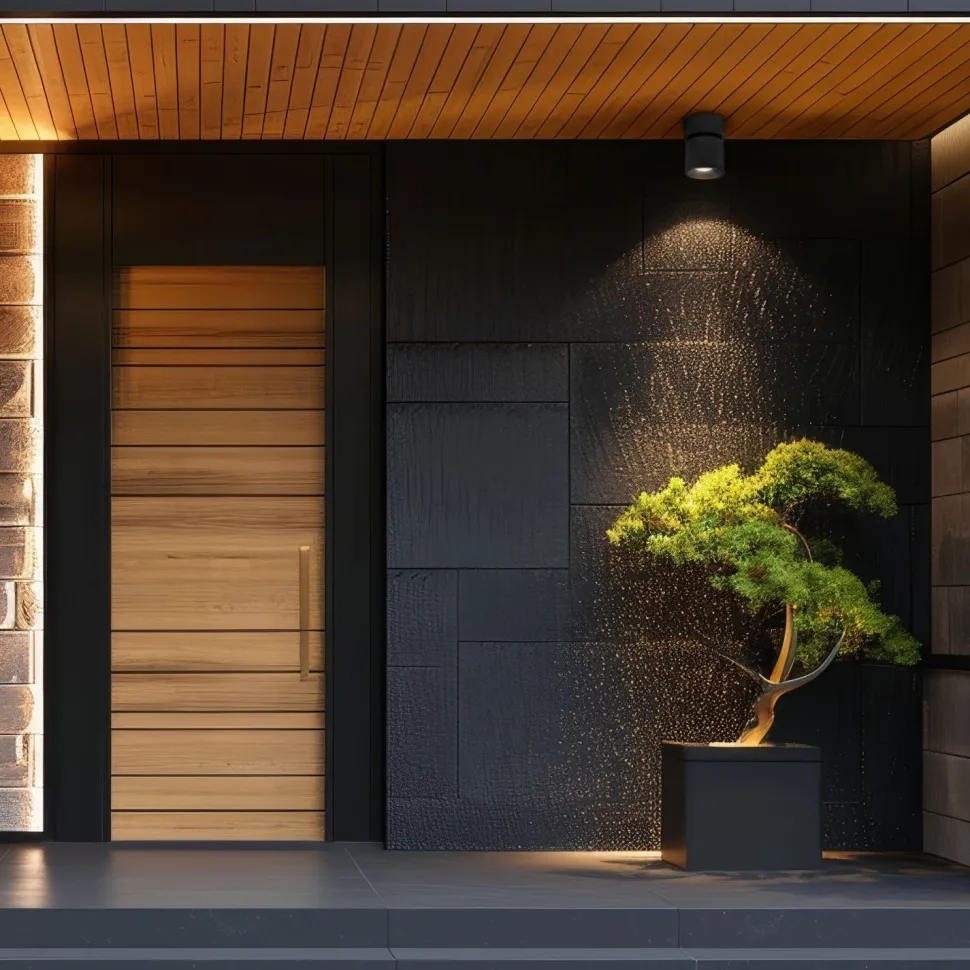 Verstellbarer Deckenstrahler Schwarz Metall GU10 IP65