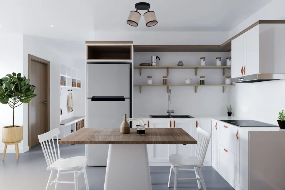 Verstellbarer Deckenstrahler blendarm Stoff E14 2-flmg