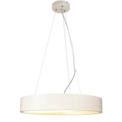 Vielseitige Pendelleuchte ARBARO Holz rund Esstisch