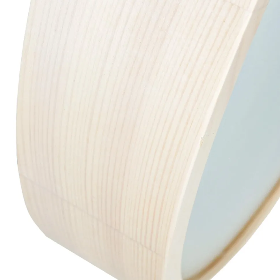 Vielseitige Pendelleuchte ARBARO Holz rund Esstisch