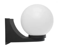 Vintage Außenlampe NINETTE IP43 Schwarz Weiß