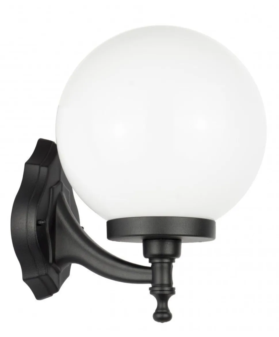 Vintage Außenlampe Wand Kugelschirm IP43 blendarm