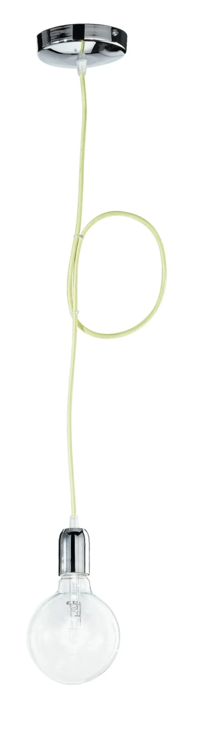 Vintage Hängeleuchte Pendelleuchte Gelb