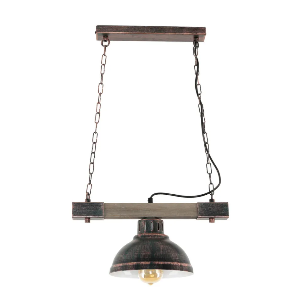 Vintage Lampe hängend HAKON Kupfer Antik Made in EU