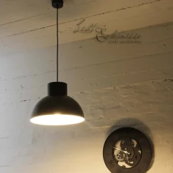 Vintage Loftleuchte Hängeleuchte schwarz