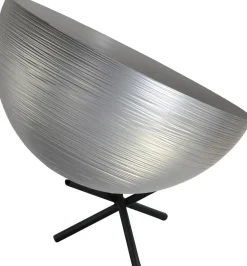 Vintage Tischleuchte E27 in Schwarz