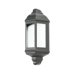 Wand Außenleuchte Anthrazit LIVORNO rustikal E27 IP44