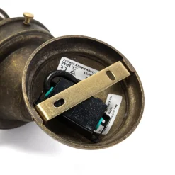 Wand Außenleuchte echtes Messing Bronze