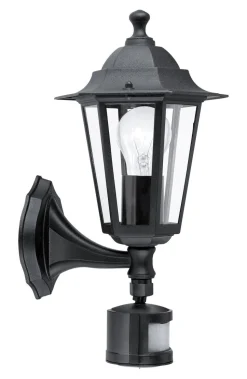 Wandaußenleuchte LATERNA 4 in schwarz