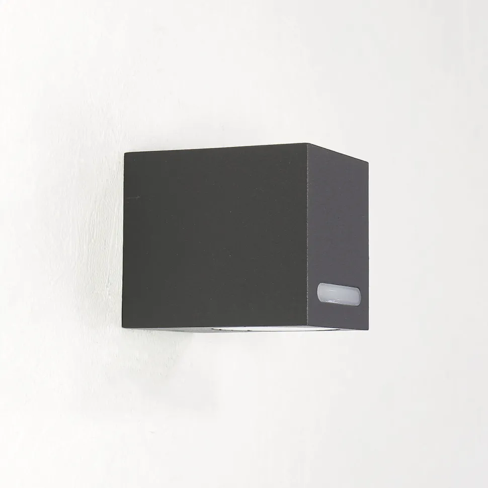 Wandlampe Aluminium eckig IP44 außen praktisch