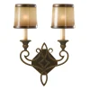 Wandlampe ANABELL 4 Beige Bronze B:34cm Leuchte