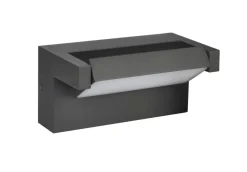 Wandlampe Anthrazit IP54 Modern 4000K 720lm