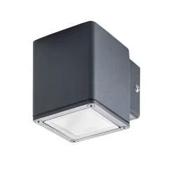 Wandlampe Außen Anthrazit IP44 Aluminium Haustür