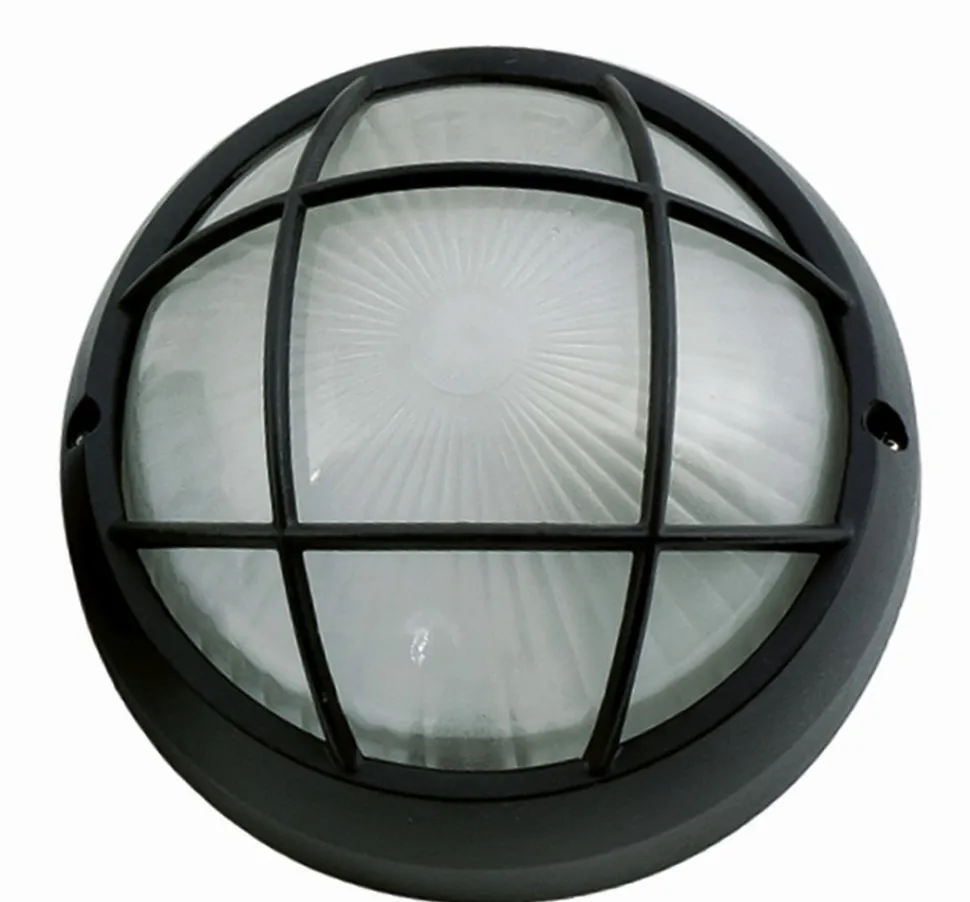 Wandlampe Außen Ø19cm Aluminium IP44 Maritim Bullauge