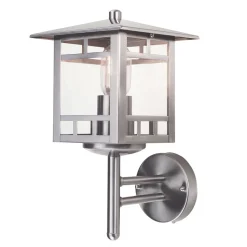 Wandlampe Außen Edelstahl Maritim IP44 rostfrei