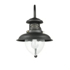 Wandlampe außen H: 45 cm Maritim Echt-Messing