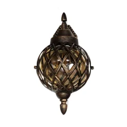 Wandlampe Außen in Kupfer antik IP44 Vintage