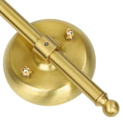 Wandlampe Außen Messing Glas Maritim Hof PELLA