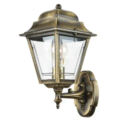 Wandlampe Außen Messing IP43 Rustikal Haustür