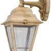 Wandlampe Außen Messing IP43 Rustikal Hof Haus