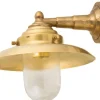 Wandlampe Außen Messing Maritim IP64 Haus Hof