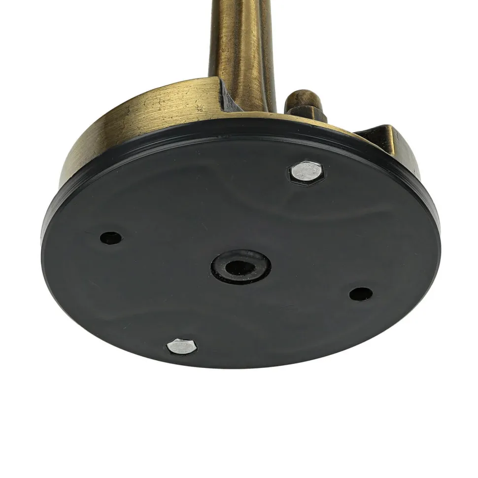 Wandlampe Außen Messing Riffelglas Hof Maritim IP64