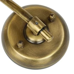 Wandlampe Außen Messing Riffelglas Maritim Hof