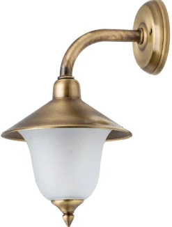 Wandlampe Außen Messing Rustikal Antik Haus Hof