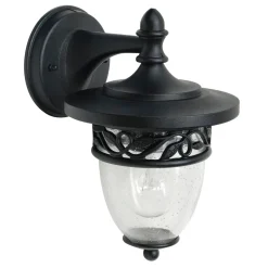 Wandlampe Außen Schwarz IP44 Rustikal Terrasse