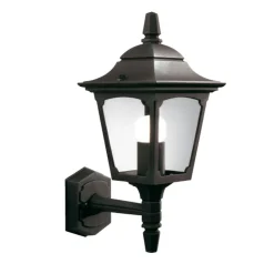 Wandlampe Außen Schwarz Rustikal IP44 Hof Haus