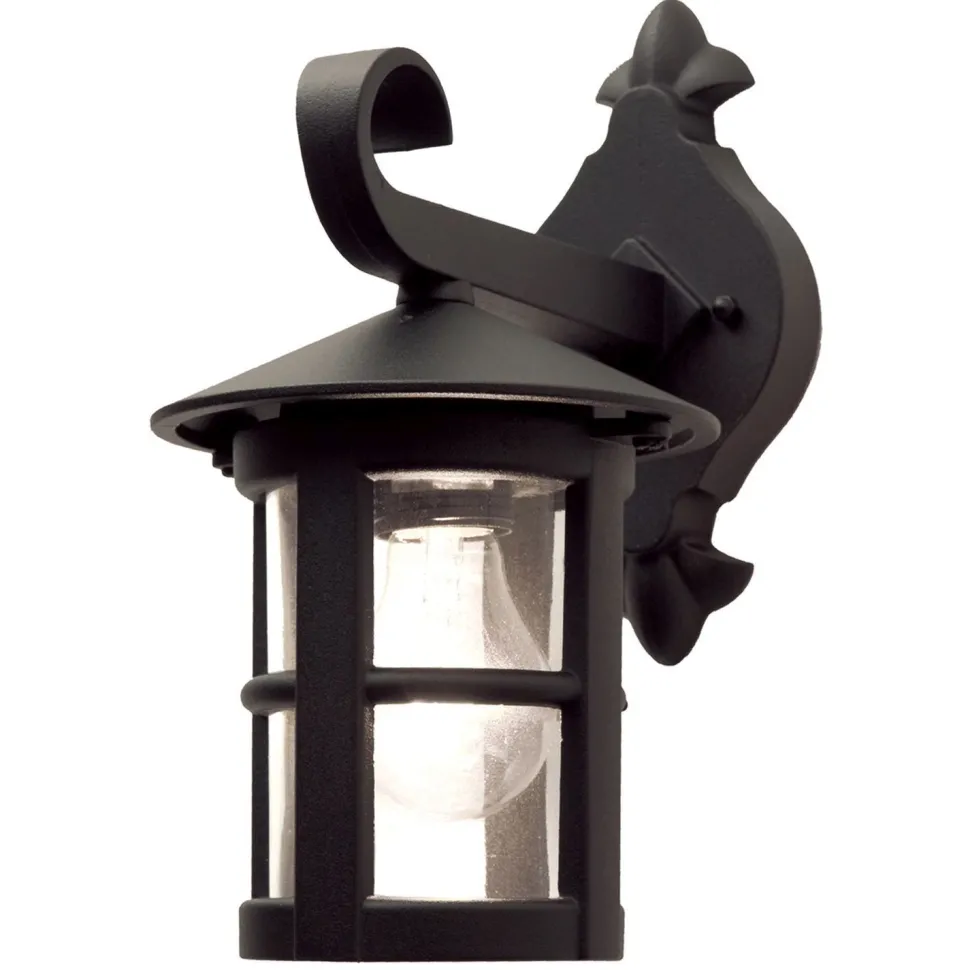 Wandlampe Außen Schwarz Rustikal IP43 Haus Hof