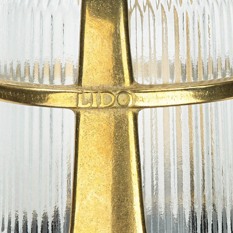 Wandlampe Außen Terrasse Haustür Messing massiv