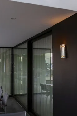 Wandlampe außen Up Down H:25,4 cm IP54 GU10 in Zink