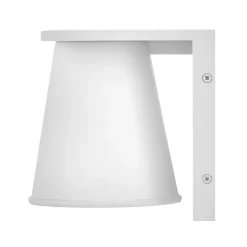 Wandlampe außen Weiß LED GU10 IP44 15,4 cm hoch klein