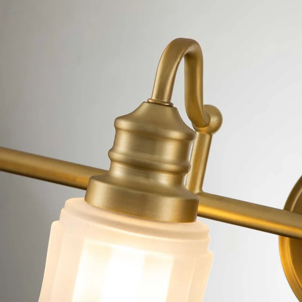 Wandlampe Bad groß 91,3 cm lang mit G9 LED 3000 K