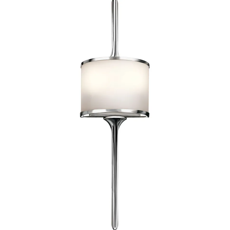 Wandlampe Bad in Chrom IP44 Leuchte ARYA B:17cm