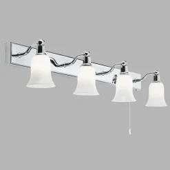 Wandlampe Bad mit Schalter schwenkbar IP44 66 cm lang