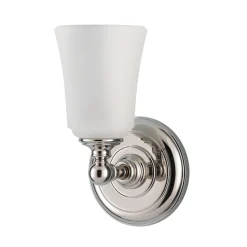 Wandlampe Badezimmer in Chrom IP44 blendarm YSABELLA